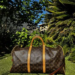 Authentic Louis Vuitton Monogram Keep All Bandouliere 55 Bag