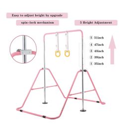 Foldable kids Gym Bar