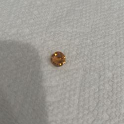 3.4 Carats Of Golden Natural Citrine From Brazil Cut Stone 