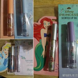 Disney Princess Lip Glosses 2 For $5 