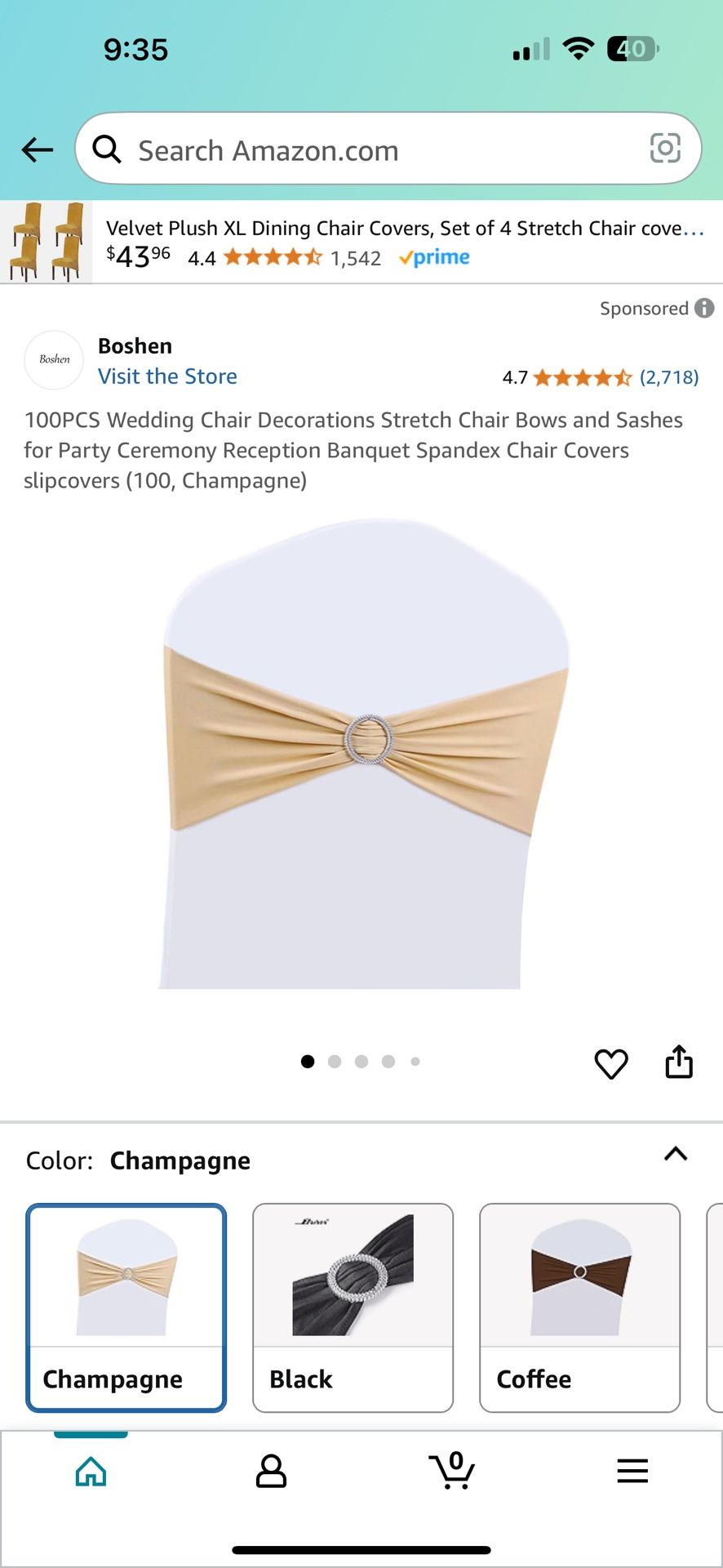Chair Decorations