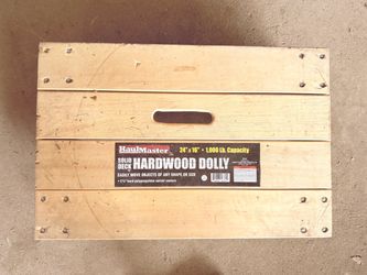 24” x 16” Solid Top Wood Dolly (Moving)
