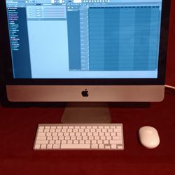 Apple iMac studio recording computer