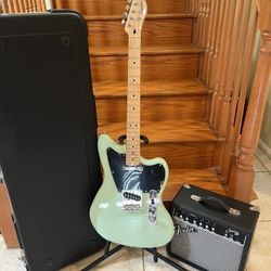 Squier Paranormal Offset Telecaster W/ Hardshell Case, Fender Amp