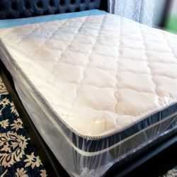 NEW QUEEN PILLOW TOP MATTRESS 🌟 Check The Description