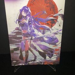 Genshin Impact 3D Lenticular Anime Poster