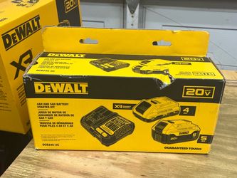 NEW IN BOX Dewalt 20v Starter Kit