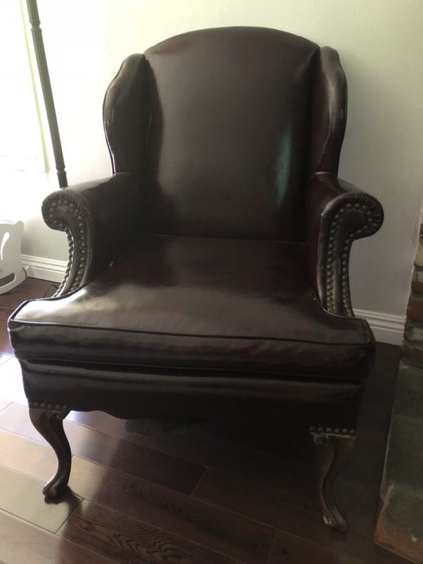 Vintage Leather Armchair For Sale In Santa Fe Springs Ca Offerup