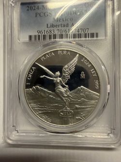 2024 Mexico Libertad 1 oz Silver Coin PCGS