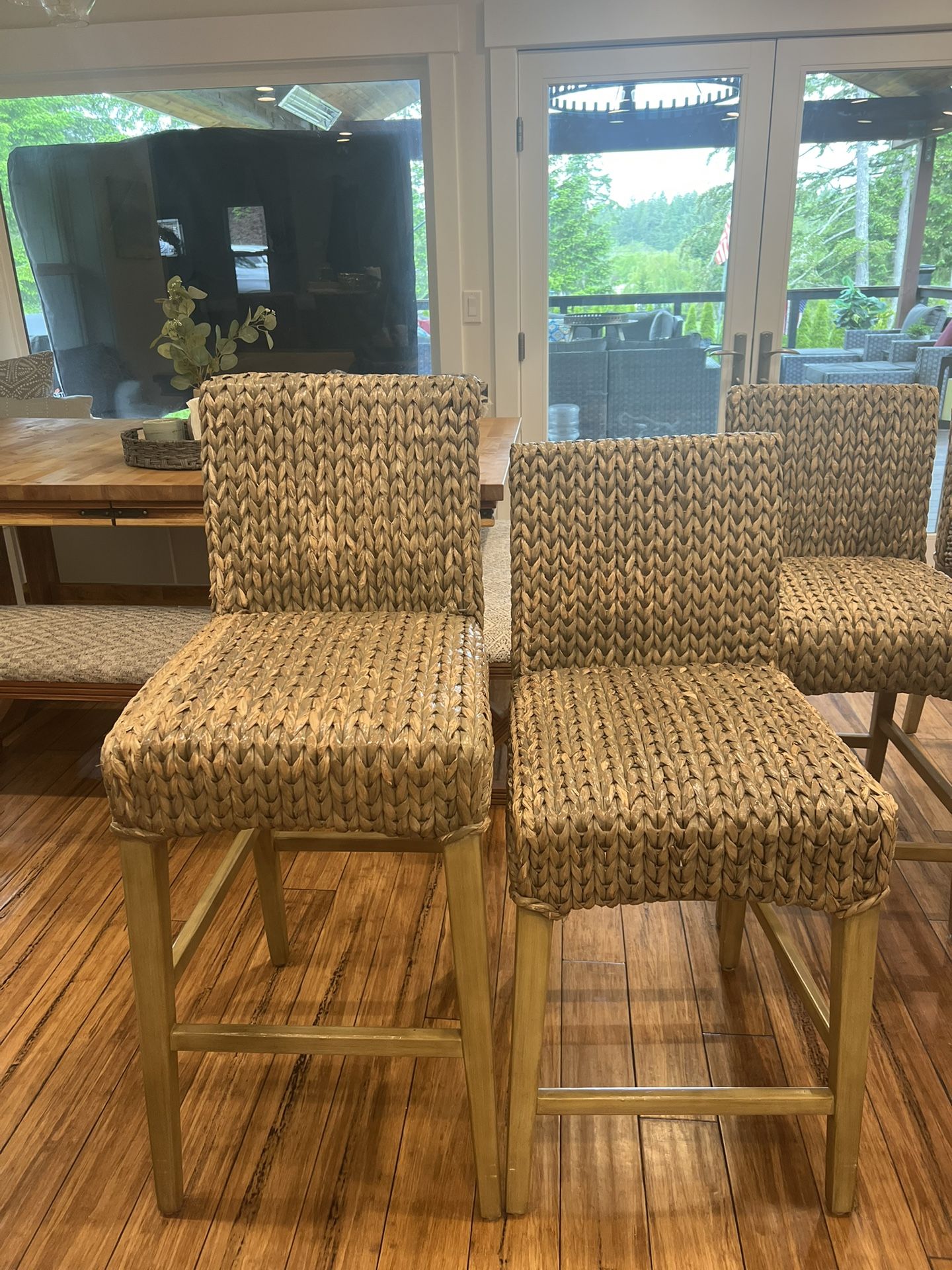 Pottery Barn Barstools!