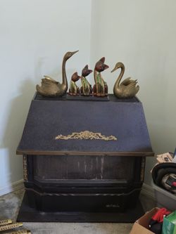 Vintage Fireplace Beautiful 