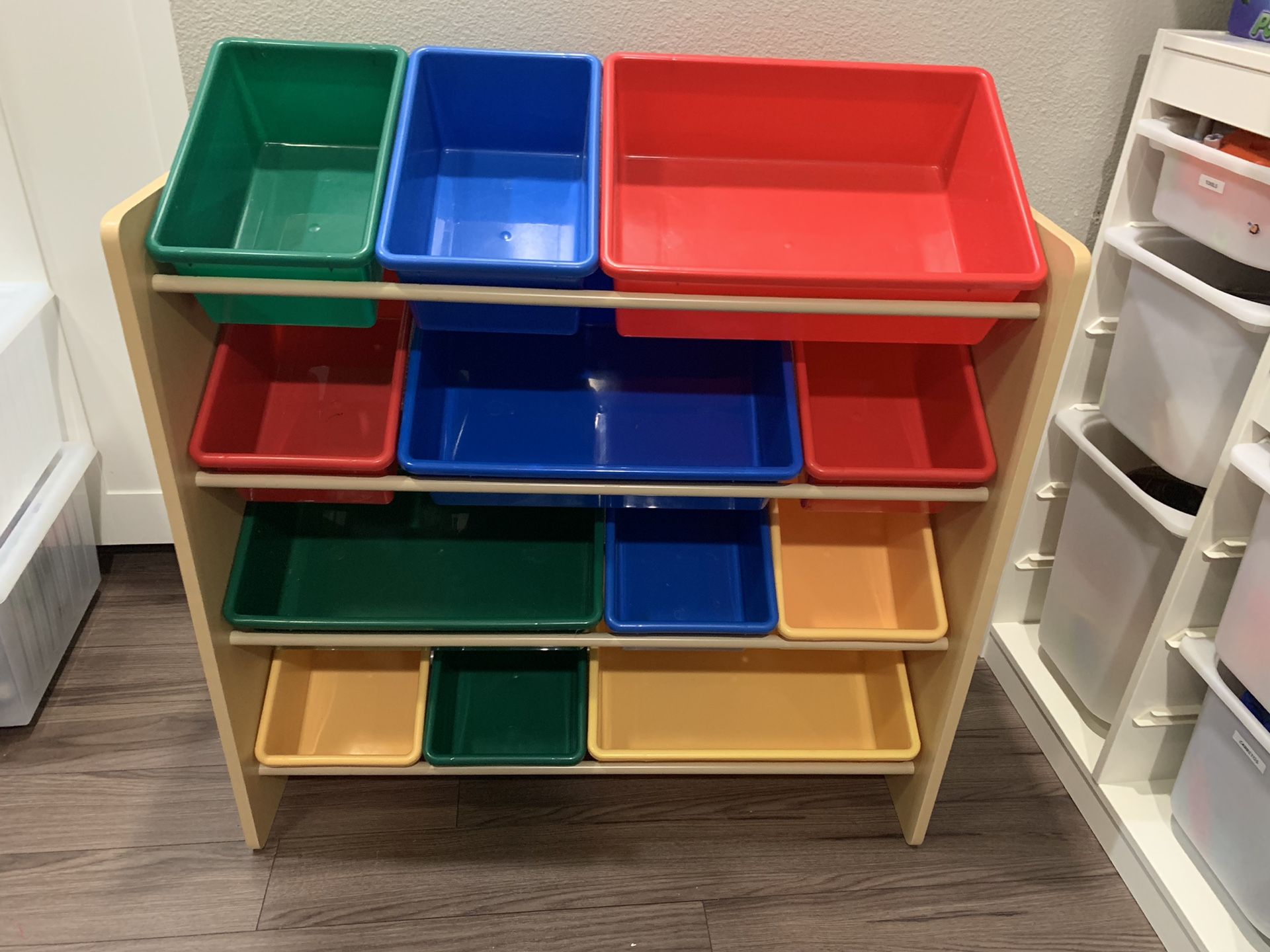 Toy Bin Organizer