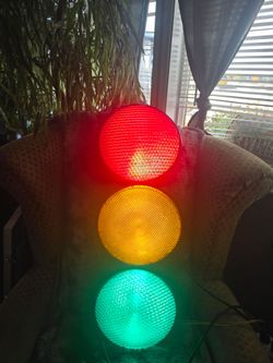 12" Dialight LED Traffic Light Modules (Set of 3 - RYG) - 120V AC"