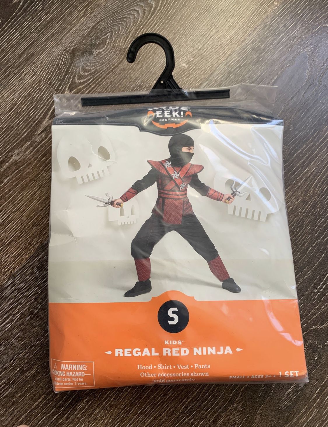 Red Ninja Costume///Ninja Rojo Disfraz