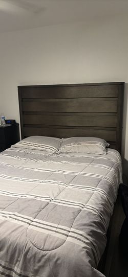 Bed and dresser