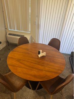 Table and chairs
