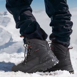 NEW! MENS RAIN HIKING SNOW WORK BOOTS BOTAS 