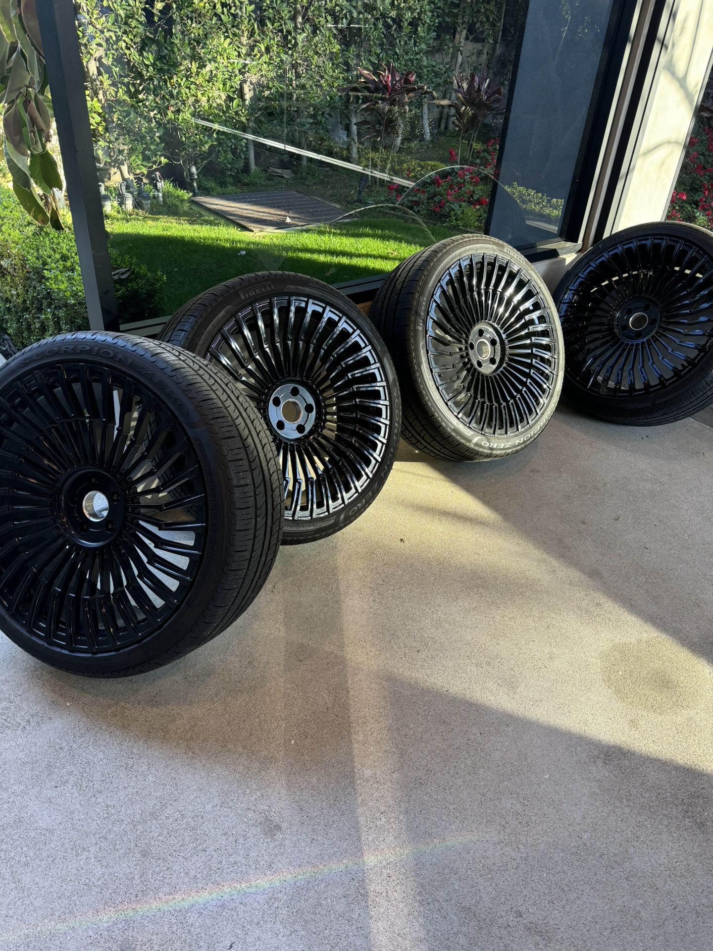 Urban x Vossen Wheels Black 24 Inch