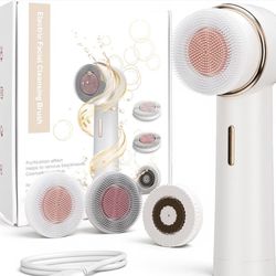 Rotation Facial Cleansing Brush for Women,Rechargeable Waterproof Face Exfoliator Brush for Deep Cleansing,Women Mom Her Christmas Gifts/Stocking Stuf