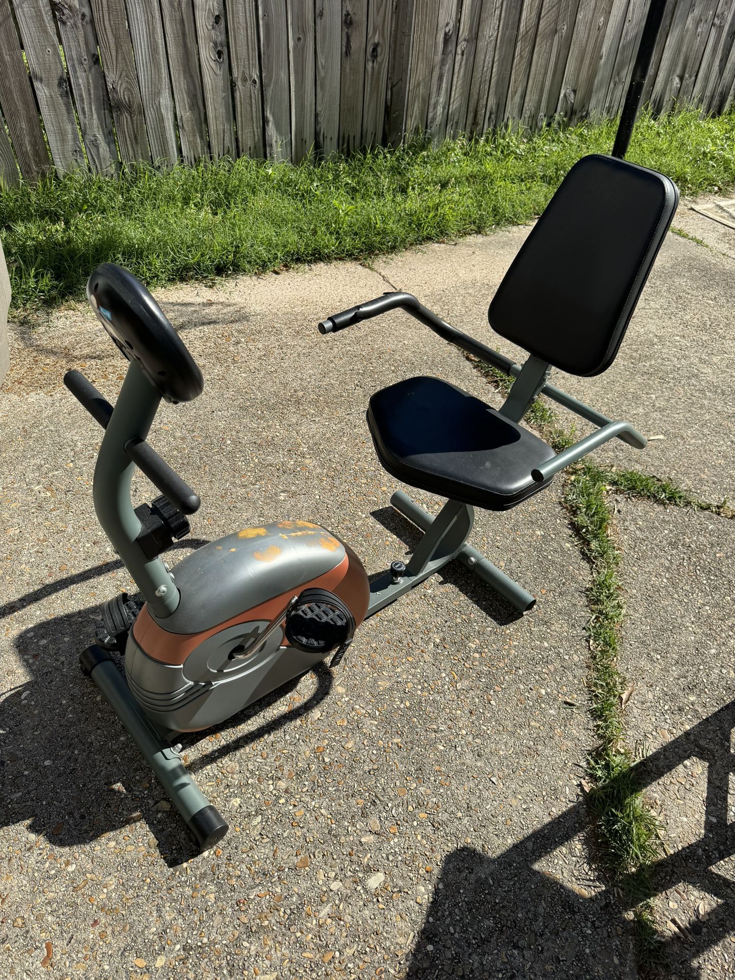 Marcy Recumbent Magnetic Exercise Bike Cycling Home Gym Equipment