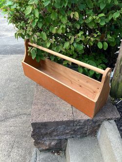 Wooden Toolbox - Very Long