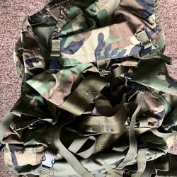 Woodland Military Rucksack