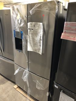 Whirlpool 36” new French door refrigerator