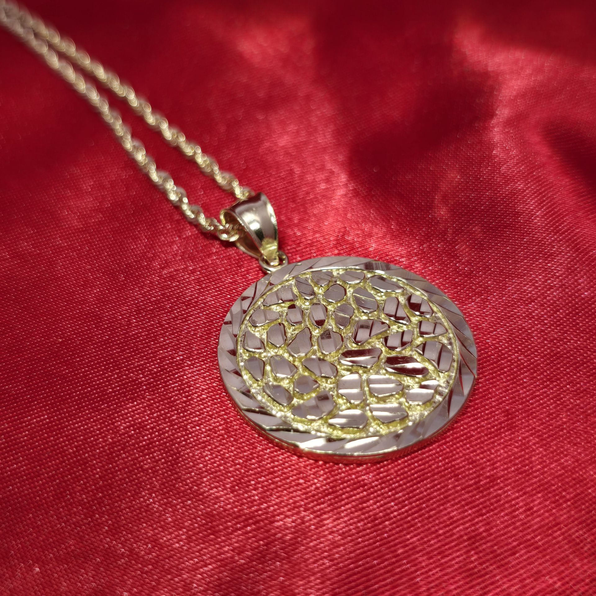 10k Gold Roop Chain & Pendant