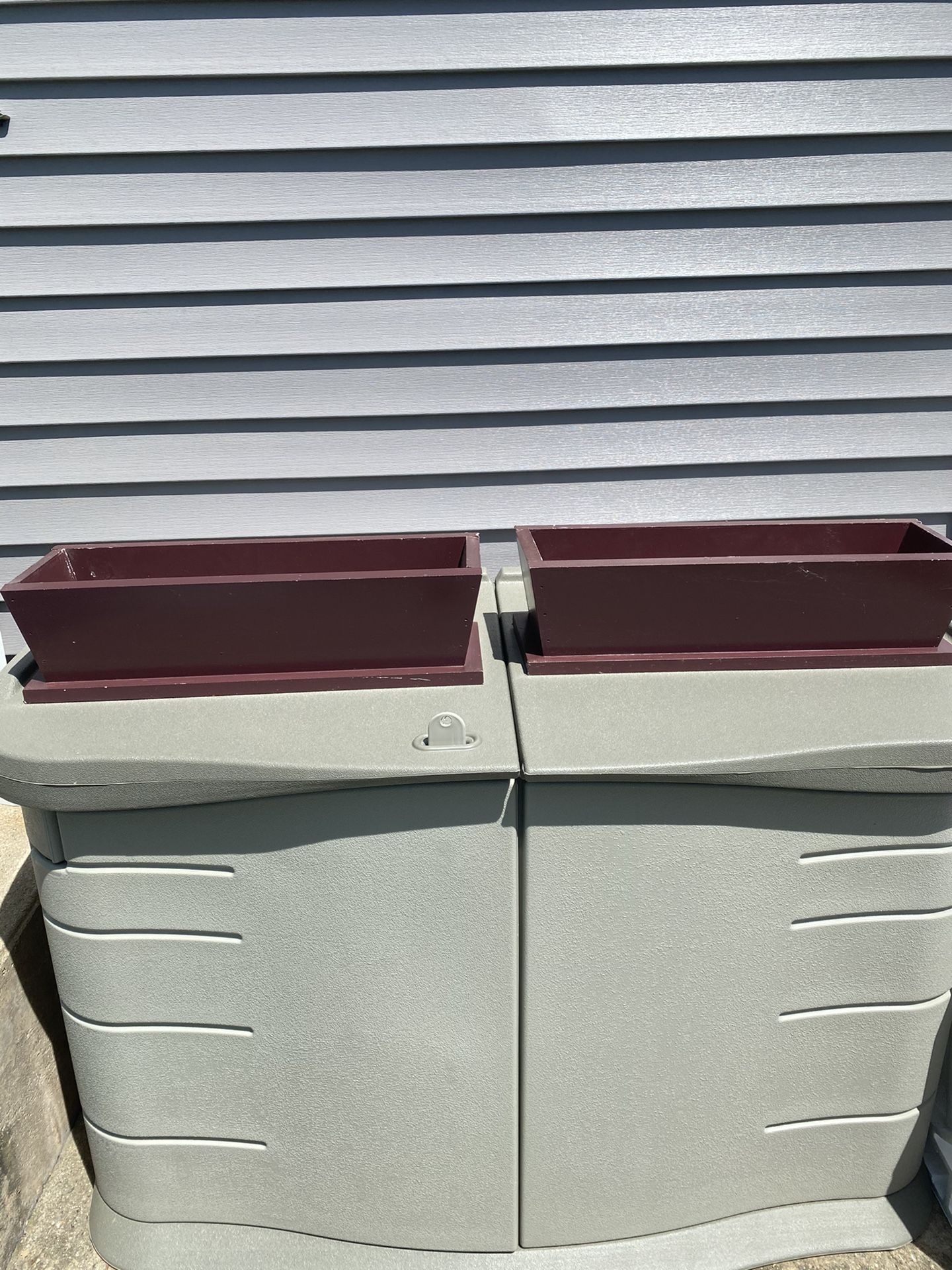 Set Of Two Window Flower Boxes