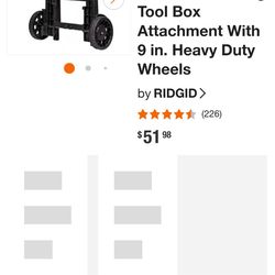 Pro gear all terrain toolbox