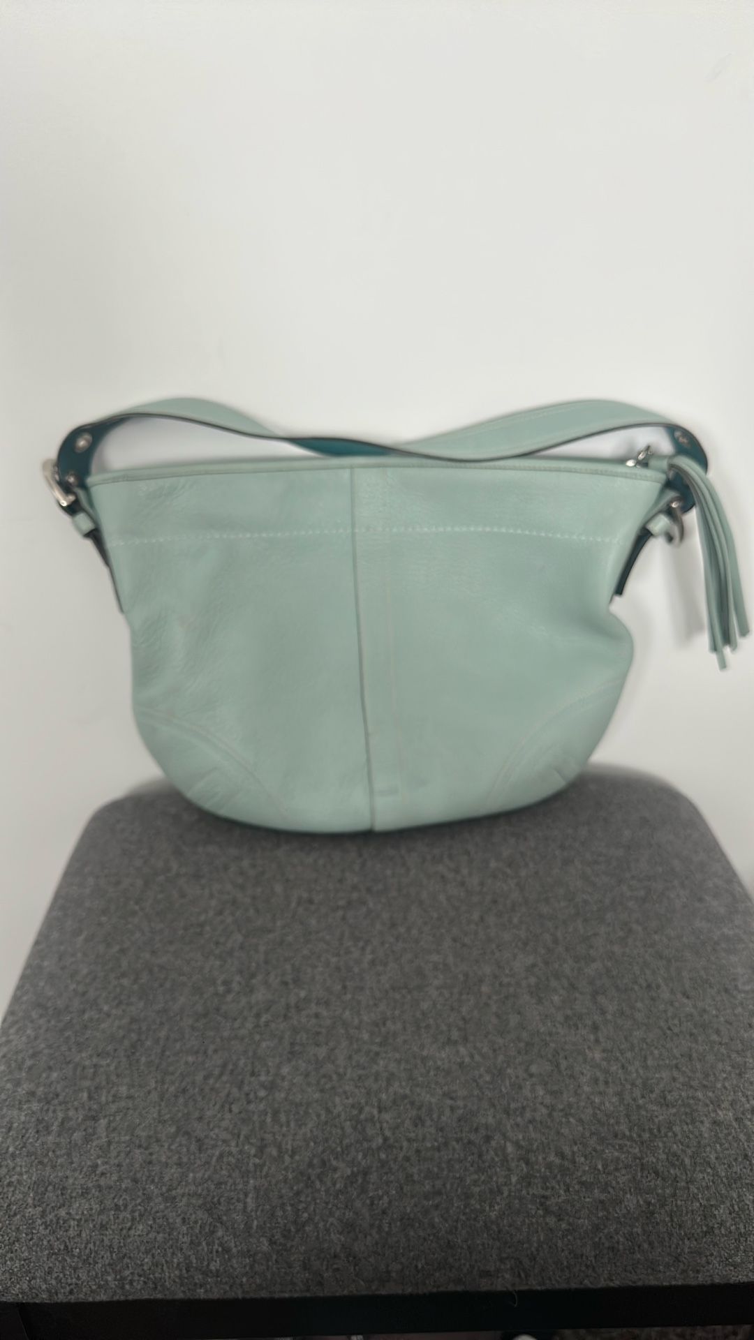 Coach Baby Blue Purse