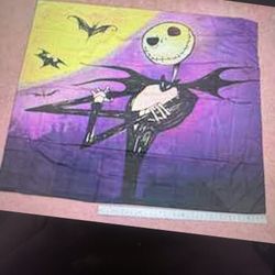 New Fabric Tapestry Nightmare Before Christmas Room Decor Decorations 
