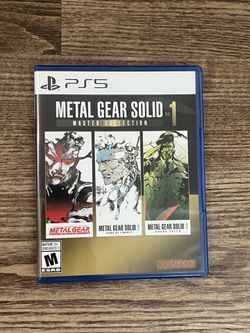 Metal Gear Solid Master Collection Vol.1