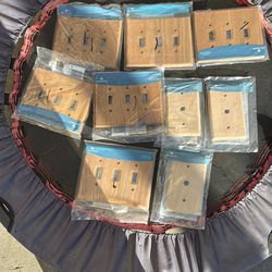 Oak wood wall plates