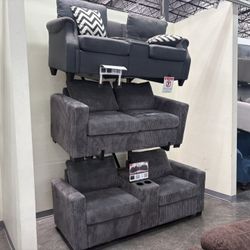 2 Pc Sofa Set 