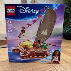 LEGO Disney Moana's Adventure Canoe 43270 New Sealed