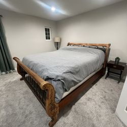 King Size Bed and Matress