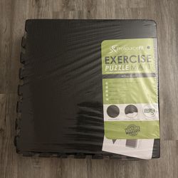 ProsourceFit Extra Thick Puzzle Exercise Mat, EVA Foam Interlocking Tiles for Protective, Cushioned Workout Flooring for Home and Gym Equipment