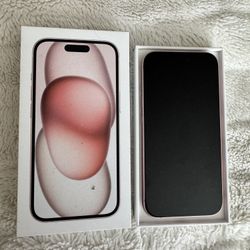 iPhone 15 Pink In Excellent Condition 128gb