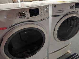 GE Front-Load Washer and Dryer Set
