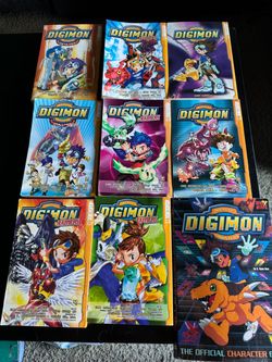 Digimon Graphic Novels and Character Guide