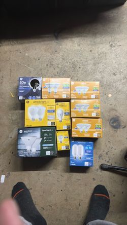 GE LED Light Bulb Lot – 10 Boxes