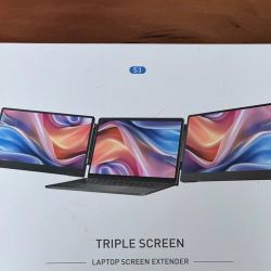 S3 Laptop Screen Extender 14" Display 1080P IPS Laptop Triple Screen Plug & Play