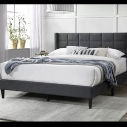Queen Bed Frame With Mattress 