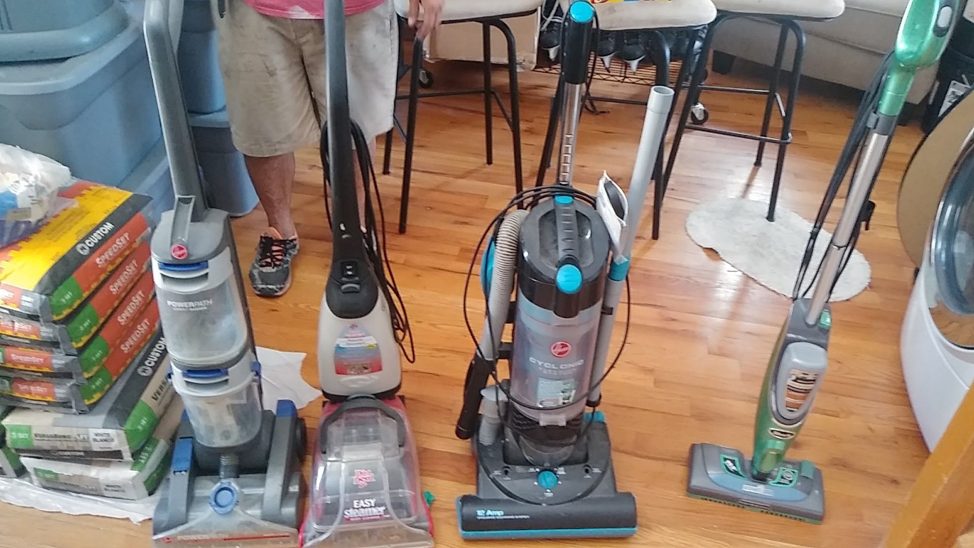 Vacuum, Carpet Shampooers