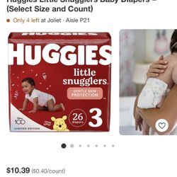 New Diapers Size 3 156 Count