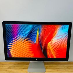 "Apple Cinema ThunderBolt 27” Monitor || Warranty Included
"