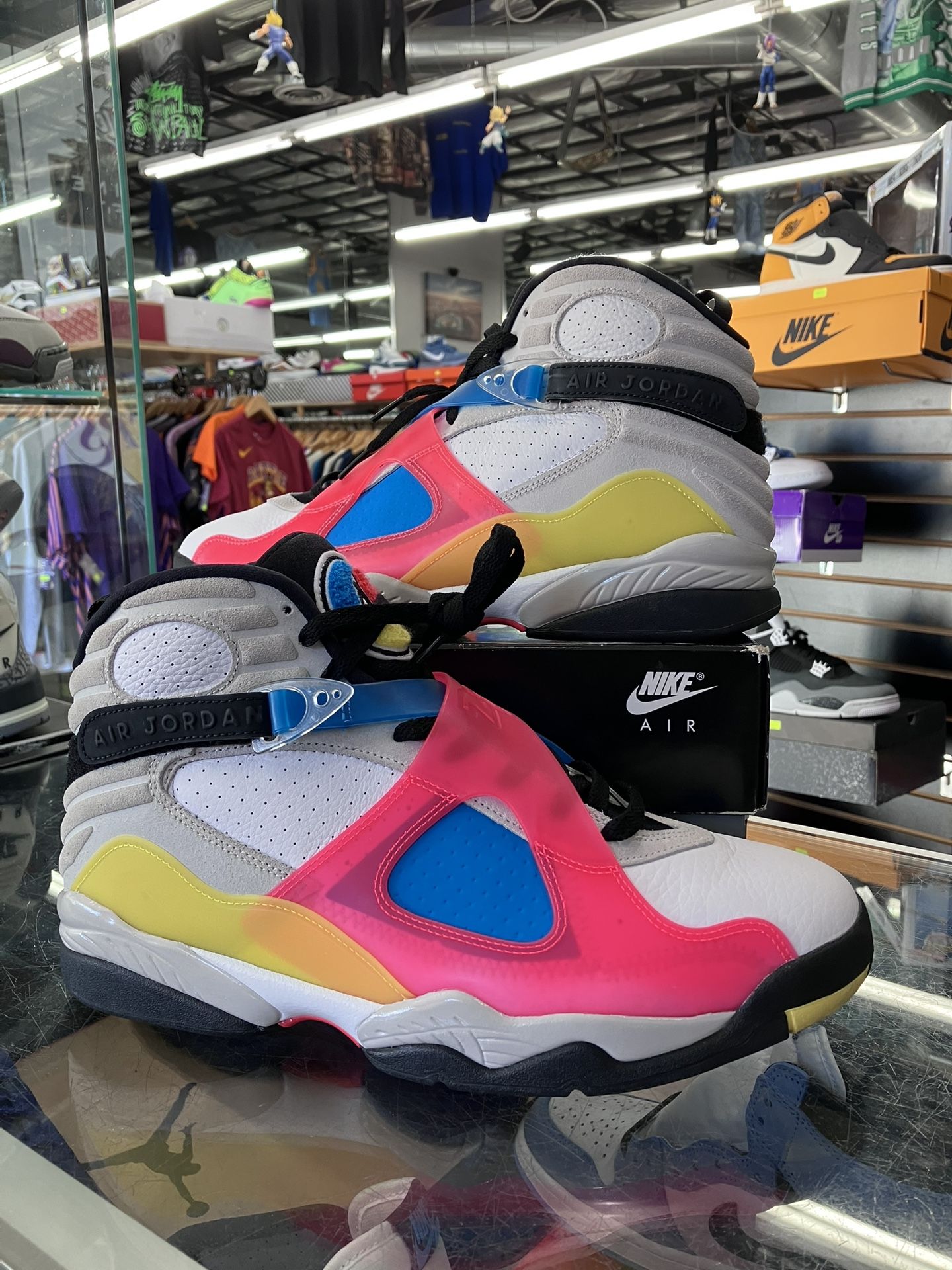 Air Jordan 8 SP Retro SE White Multicolor