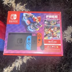 Nintendo switch PLUS Mario Kart 8 Deluxe PLUS 3month Online Membership 