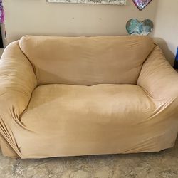 Brown Love Seat From Rooms To Go